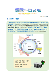 健康記事 R6年09月号