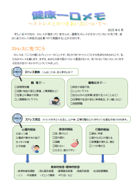 健康記事 R7年06月号